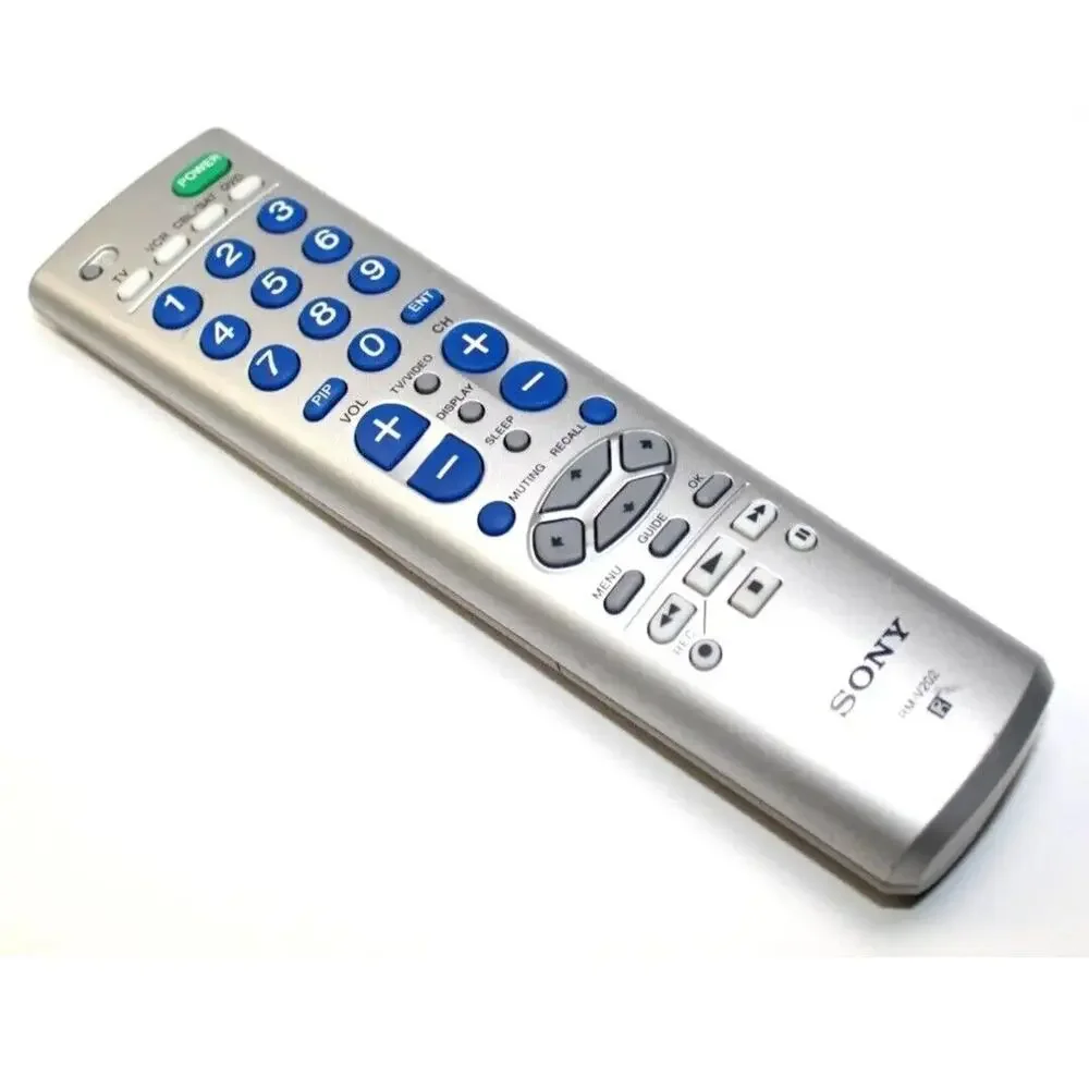 Sony RM V202 Universal Remote Control Tested Working VTG TV Media Replacement